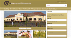Desktop Screenshot of birkacsarda.com