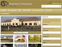 Tablet Screenshot of birkacsarda.com